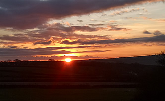 Sunset from Polhilsa